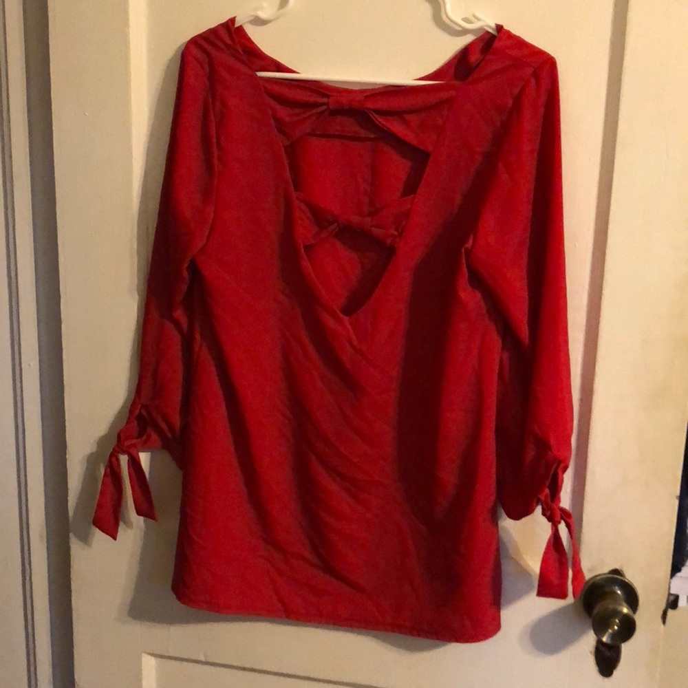 Red shirt
